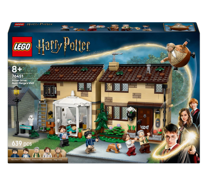 Klocki LEGO® LEGO Harry Potter 76451 Privet drive: wizyta ciotki Marge